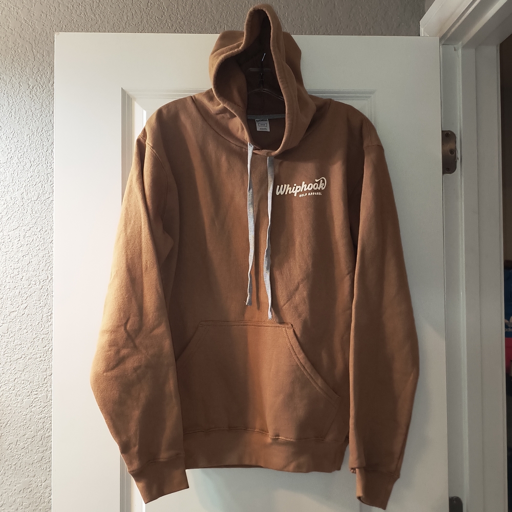 RARE Whiphook Golf Bogey Hoodie 2025 Medium GOEX Fair Trade Limited Brown